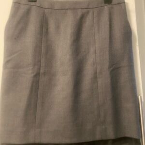 LOFT Classic Gray Pencil Skirt